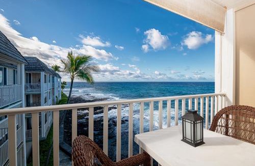Kailua-Kona House | Wonderful Modern Oceanfront Condo - Hale Kona Kai 408 by Casago Kona
