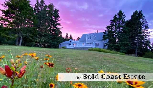27 acres nestled on the coast of Cobscook Bay