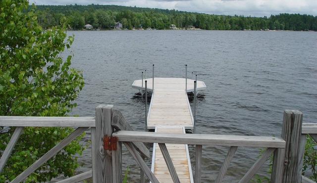 Comfortable Cottage Located Directly On The Water With Large Wrap Around Deck