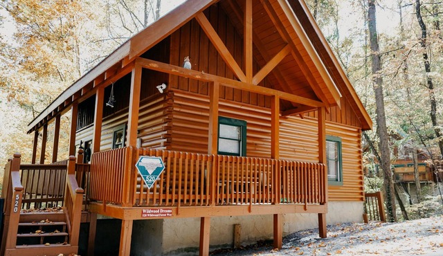 Cozy Log Cabin Near Dollywood | Hot Tub, Game Loft & Free Attraction Tickets