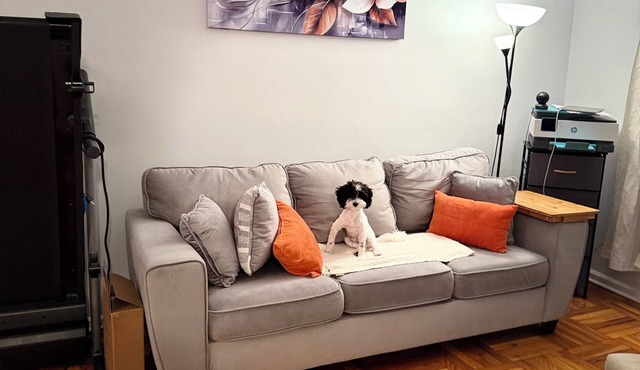 Cozy studio apartment in charming New Rochelle with WiFi and AC