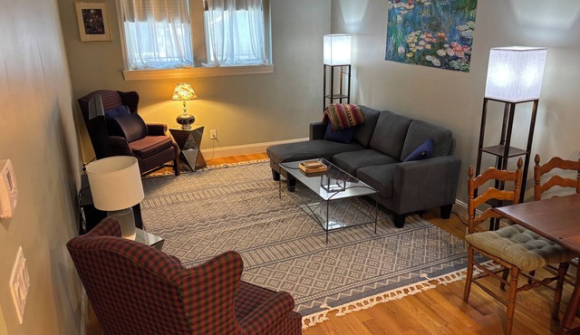 Fabulous 1 BR apt in converted industrial building. 1 block from Washington Park