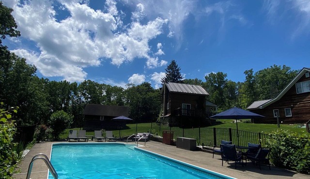 Finger Lakes Chalets Farmhouse Annex in Canandaigua up the hill from the Lake