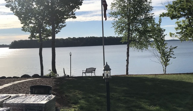 Lake front property with gorgeous views of Big Lake