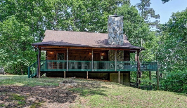 Lake Lure Lodge in the Trees Sleeps Eight
