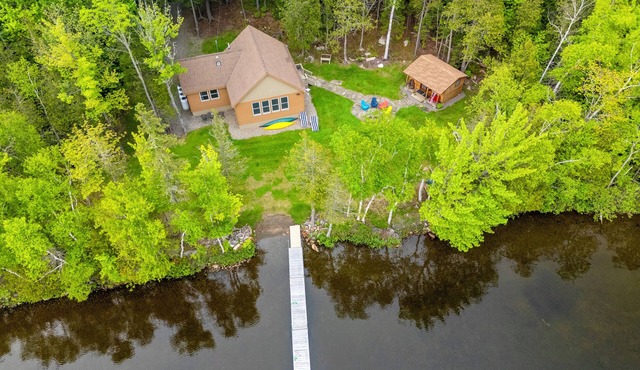 Lakefront Home on Lower Shin Pond