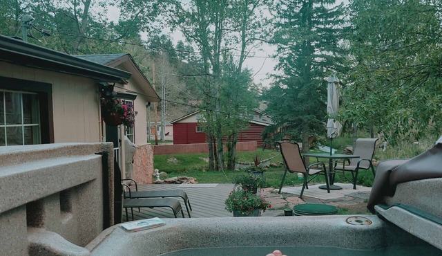 Limited time low intro pricing Unique Mountain Cabin on Fountain Creek w Hot Tub