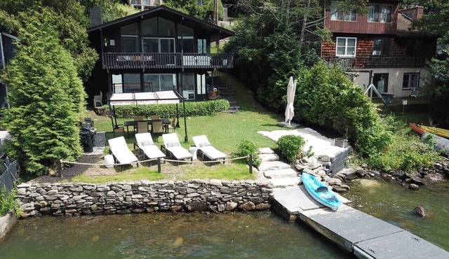 Luxury Lakefront w/Beach, Dock & Kayak 1h NYC