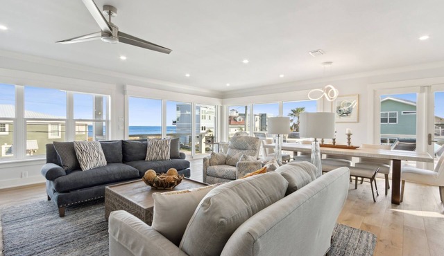 Luxury Ocean View Home | Spacious Outdoor Living | Designer Finishings | Across from the Beach