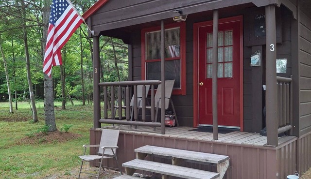 Merrill Brook Cabins - Eagle's Nest cabin on Merrill Brook & Penobscot River