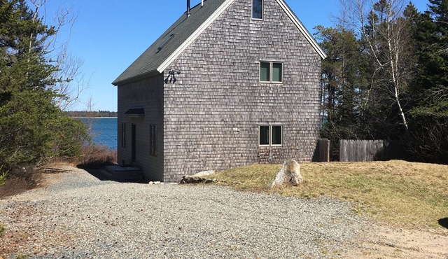 Oceanfront home on the Maine coast minutes from Schoodic portion of Acadia NP.