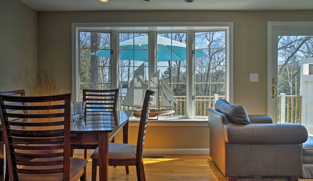 Peaceful Waterfront Apt w/Deck, 22 Mi to Portland