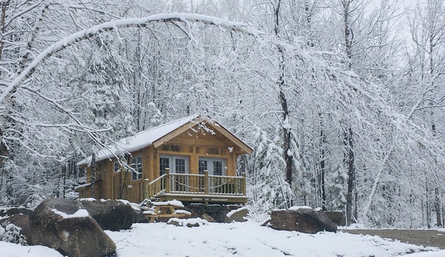 Post & Beam Cabin for Rustic Vacation