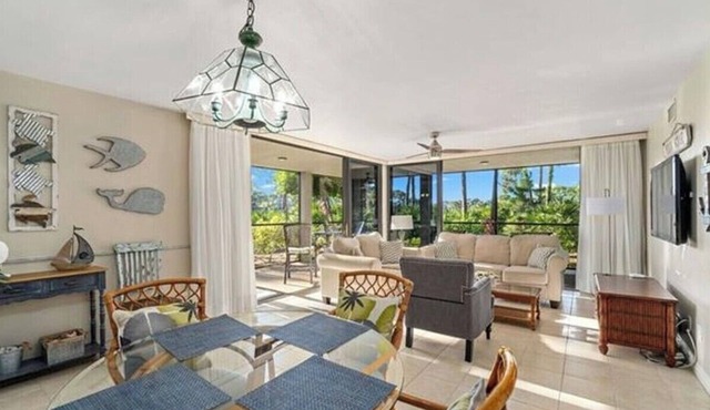 Pristine Corner Unit - Golf Course Views from Quiet Wrap Around Lanai