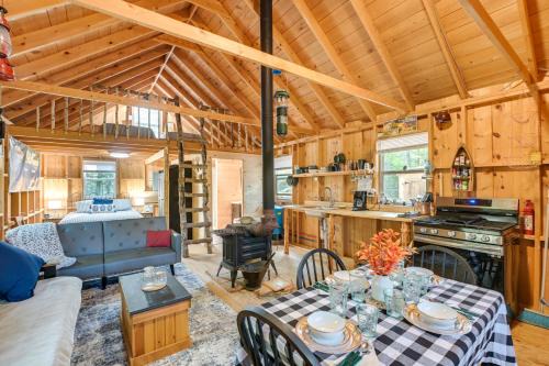 Riverfront Greenbush Studio w/Porch & Views!