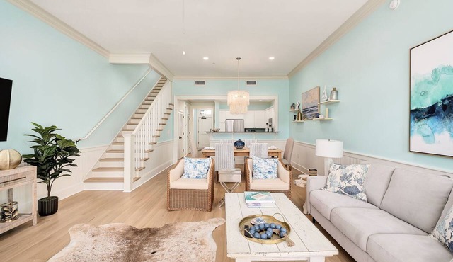 S Side of 30A | Watercolor Resort | Coastal Decor | Walk To Beach!