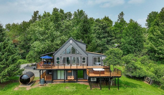 Secluded Cabin on the Mountains