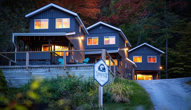 Sleeps 25! Book all 5 Lawrence`s Lakeside Cabins!