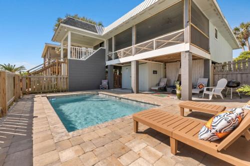 Spacious Oceanfront Home with Pool, Beach Access | Dog-Friendly in St. Augustine
