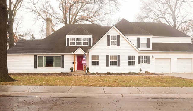 Sprawling boldly designed home featuring 3 king beds, with a movie and game room
