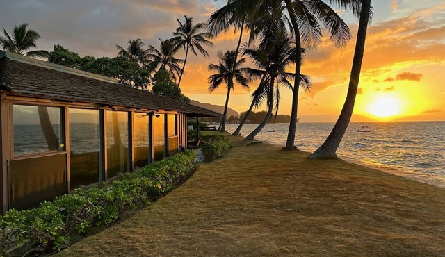 Sunset Hale - Oceanfront North Shore