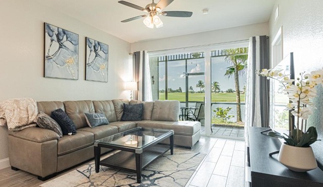 Temporary Pool Closure Notice is in Must-know info for guests section - Greenlinks at Lely Luxury White Orchid Fully Renovated Modern 1st floor 3bdr Golf Resort Villa in Naples