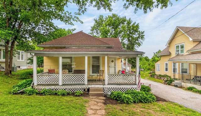Walk to Parks & Dining: Bonner Springs Home