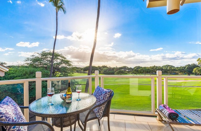Coursefront Condo with Shared Pool & Hot Tub, Private W/D, WiFi, and Ocean View