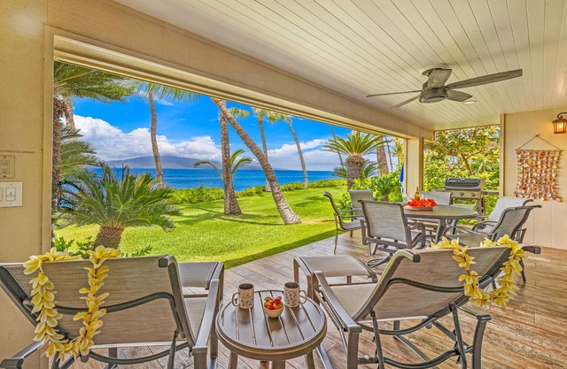 Elegant Oceanfront – Beautiful Remodel - Puamana 254-1.