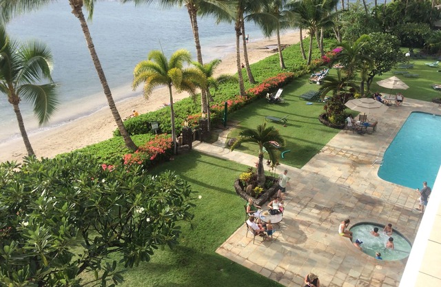 Premier Lahaina Ocean Front Studio with Fantastic Ocean View