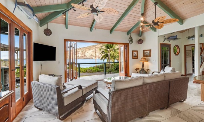 Honaunau-Napoopoo House | 128 m² House ∙ 4 bedrooms ∙ 8 guests