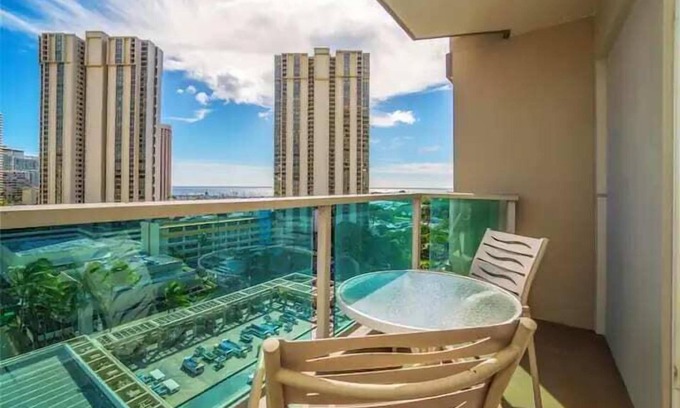 Ala Moana House | Ala Moana Hotel @10FL R8 Studio - Partial Ocean 2Beds4person