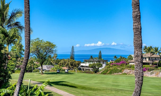Wailea Condo | Beautifully Updated Grand Champions 3 Bedroom Villa on Fairway with Ocean Views!