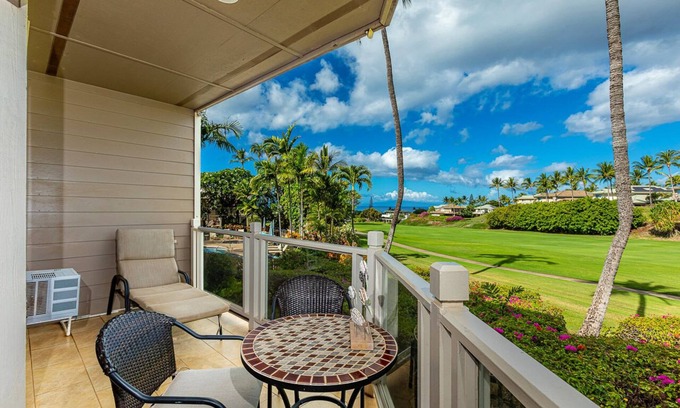 Wailea Condo | Breathtaking Ocean and Fairway Vistas From this Top-Floor Condo!