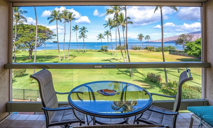 Kihei Condo | Leinaala Oceanfront #303 Panoramic Ocean Front View, A/C Great Location, Pool