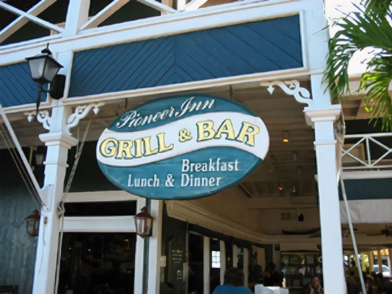Photo of Buildings in Historic Lahaina Front Street