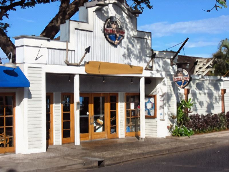 Photo of Buildings in Historic Lahaina Front Street
