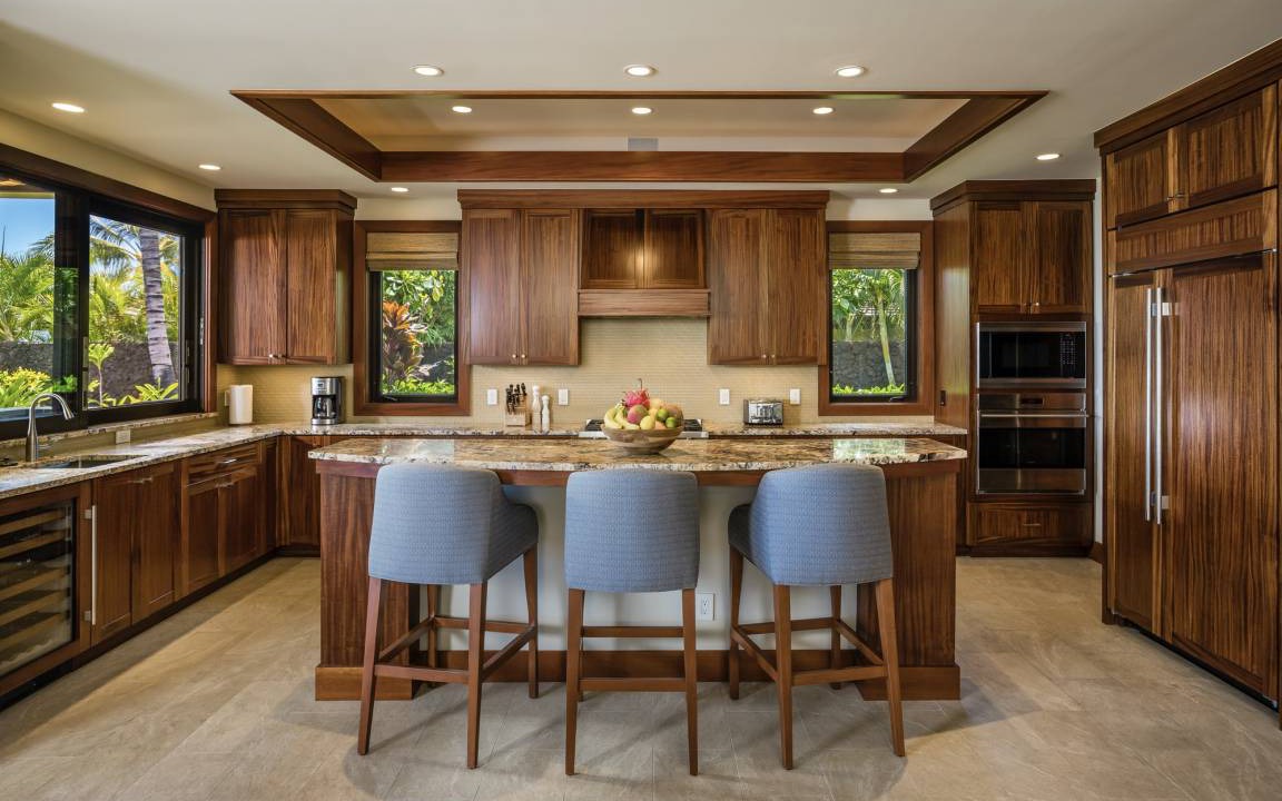 Photo of Kitchen in Kaupulehu