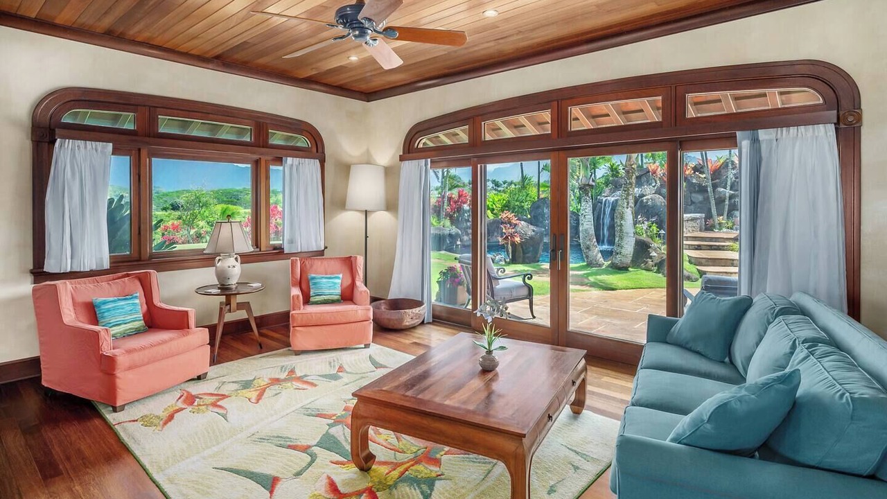 Photo of Livingroom in Kalihiwai