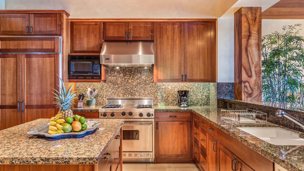 Photo of Kitchen in Kaupulehu