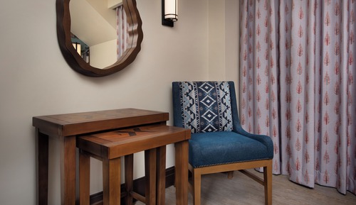 Resort View - Club Level. Wheelchair accessible with roll-in shower and option for hearing accessibi