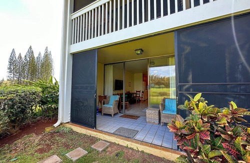 Kahuku Condo | Turtle Bay Creek view - 1Bed 2Bath Kuilima Condo - Sleeps 4