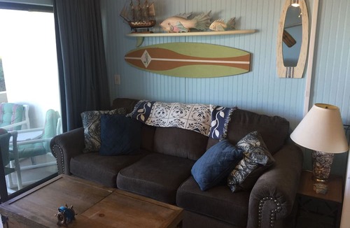Crescent Beach Condo | Direct Oceanfront Condo and Drive on the beach access!