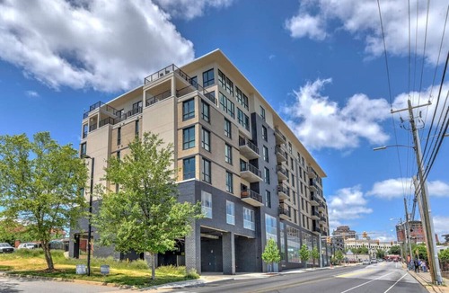 Asheville Apartment | Balcony Condo in Downtown Asheville