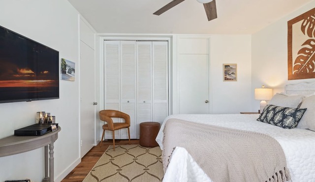 New! Tiki Terrace Studio@Turtle Bay-Near beach,AC