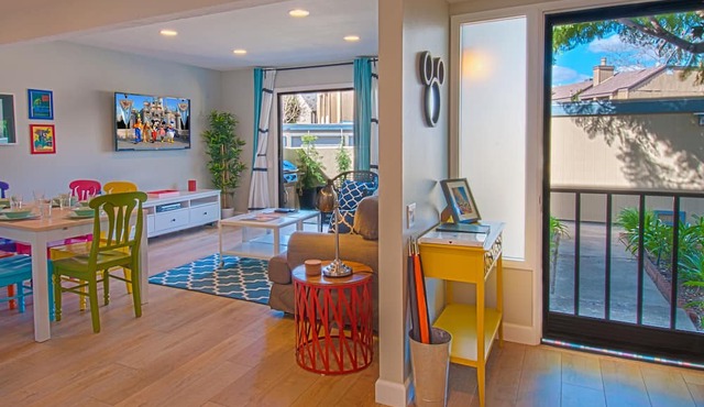 Walk to Disneyland Family-Friendly Condo Pool Access